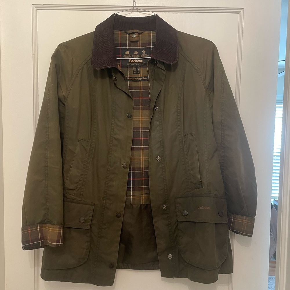 Classic Beadnell Waxed Cotton Jacket size 4